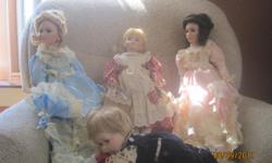 these are really old dolls that I have decided to get rid of I am asking 150 obo for each