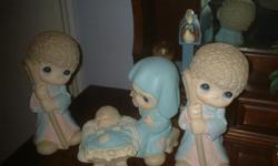 For Sale Beautiful 3 pcs Precious Moments - Very good condition,never been broken. Email me at pdyer1944@hotmail.com