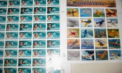 Collector stamps new on sheets. Famous Pilots & captains. A total of 70 stamps going to the highest offer.
phone 360-778-3187 or e- mail.