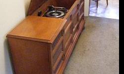 Sears Silverstone Console Stereo with radio and record player - $50 - Call 423-288-3595