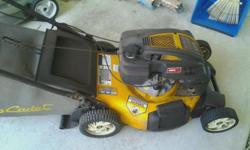 This Cub Cadet would be a good mower for someone who is good at tuning up mowers as it needs some tune up. $40.00. Located on the Windward side.