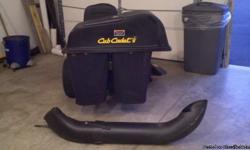 CUB CADET LT 1045 SERIES BAGGER (2 BAGS LIKE NEW CONDITION )