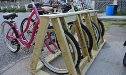Beach Bike Racks offers unique bike racks of exceptional quality, as well as the design and construction of exclusive outdoor living projects customized to fit your needs. Our mission is to provide you with a bike rack, or other custom project, of the