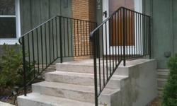 We custom make railings,gates,fences.... anything ornamental iron. Serviceing all Minneapolis/St.Paul metro areas. to see more of our work go to. www.eggertornamentaliron.com
&nbsp;
&nbsp;