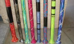 Discounts given for each additional didgeridoo ordered. Only 8 left. Gorgeous and sound great. 4' long, except one that's 5' long. &nbsp;