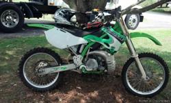 I HAVE A 1998 MODEL KAWASAKI DIRT BIKE FOR SELL.. IT FEATURES A 250- 2-STROKE ENGINE WHICH HAS 0 MILES ON A REBUIDE , GOOD TIRES, WATERCOOLER,, VERY STRONG BIKE... ITS BEEN KEPT OUT OF THE WEATHER.. JUST NEEDS A MATURE RIDER.. MUST SELL.... SERIOUS