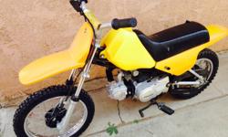 Pantera dirt bike, 4 gears no clutch, perfect for first timers. A few months old. Excellent condition. $ 200.00. Ono