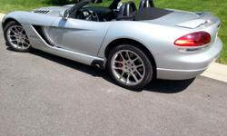 &nbsp;
Dodge Viper 2005 Convertible 2 door 8.3L liter 505 horsepower&nbsp; V 10
Car is in excellent condition, very well cared for includes California car cover
Security alarm
Wheels are flawless crome not a mark and tires have less than 1000 miles less