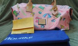 Dooney & Bourke handbag with certification registration.. You will just love it. Beach them (pink)! Paid $285.00 will let go for $165.00 Cash only. 561-688-3260