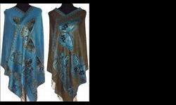Brand &nbsp;New in Package; Never Used
Blue & Grey,&nbsp;Beautiful Double-Side (Reversible)&nbsp;Butterfly Pashmina Scarf Wrap Shawl&nbsp;
* Size: approx. 190 cm *68 cm
* Composition: 55% Pashmina 45% Silk&nbsp;
* Color?as shown in picture
Payment Via: