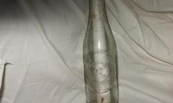 Old Glass Bottle 6 1/2 oz From Rome Ga. 10-2-4 on side