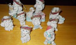 9 Dreamsicle Angels for sale $25.00. cash on pickup only. call Candy --