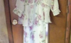 Kathy&nbsp;ireland dress with kacket sz 14 like new