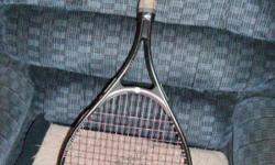 for sale, a dunlop power master 105 vibrotech impact modulator system tennis racket, asking $30 dollars , call -- or email me