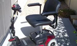 ELITE GO-GO SCOOTER, EXCELLENT CONDITION, SWIVEL SEAT WITH REMOVABLE ARM RESTS....MUST SELL... PLEASE CALL (760) 329-1928