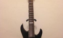 Used ESP TD H-208 8 string guitar in fantastic condition. Has great action very easy to play thanks to the thin u neck its very easy to hit all the note on this without killing your hand and wrist like alot of other 8s that are like holding on to a 4x4