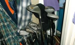 This set of golf clubs are in great condition.