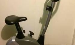 Exercise Bike for sale,excellent ,new condition (used maybe twice-paid $299 at dicks sporting)
&nbsp;
Smooth magnetic resistance with eight-step adjustable tension control to set workout intensity
Six preset fitness programs with pace guide; pulse sensors