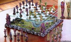&nbsp;&nbsp;&nbsp;&nbsp;&nbsp;&nbsp;&nbsp;&nbsp;&nbsp;&nbsp; In the legendary world of fairy, the armies of two ancient kings
gather for a mythical battle. Across the fields and woods they match, matching wits
force as players in the age-old classic