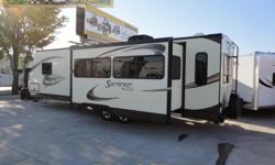 Looks and smells like a brand new travel trailer! With sleeping for up to four and two super comfy recliners you are sure to enjoy every adventure in the like brand new Surveyor! A full kitchen invites you to create dinning master pieces for every meal!