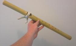 Wolfwork Custom Woodcrafting makes a wide arange of items, woodwind instruments. This native style bamboo flute has a solid construction and with proper care will last a lifetime. Free estimates for custom builds.