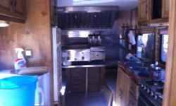 Must see and must sell!!! Health inspected in weld county last year. must sell due to unexpected family illness. New hood vent, fire extinguisher system, deep frier, griddle, hand sink, heater and air conditioned, diamond plate floors, self contained