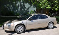 2001 DODGE STRATUS, 84,000 Miles, AC,PW,PS,CD Player, New Tires, New Headlights, Excellent Condition. Local Owner. Nice car - just looking for something different. $4,900.