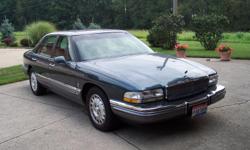 1994 Buick Park Avenue Ultra, 4-dr
color:blue
interior: gray leather
mileage: approx. 77,000
options: pb, pw, sunroof, power seats, power trunk lid, tilt wheel, am/fm/cassette, A/C
This car is in good running condition, however, the supercharger is in