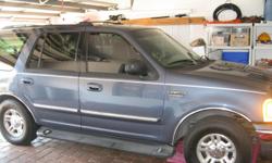 2001 blue Ford expedition loaded... like new runs great....Just baught at dealership for daughter now she is off to collage ... It also has a $500 GPS Tracking device system that can be activated For $20 a month that can viewed and watched from any