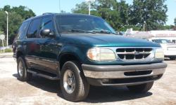 Explorer 98
FOR SALE - ONE OWNER Ford Explorer XLT with Gray LEATHER Interior. The exterior is green with a door and glass opening in the rear. This great for getting the pieces of wood that are too long. Good tread on tires (70%+) The inside is a light
