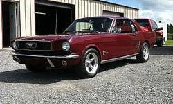 Vehicle Description
1966 Ford Mustang, Has 302 v8 Rebuilt Engine, Runs great, Has Air Condition Blows Cold Air, Auto Trans,Nice Black interior, Nice chrome, Glass is all good, Nice chrome wheels , Tires are in great shape, Disc brakes on the front, It is