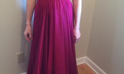 Formal Dress Only Worn Once. &nbsp;Purchased From Something Blue Too in Cullman, AL. &nbsp;
Paid: $425.00&nbsp;
Size: 0&nbsp;
Brand: La Femme (Prom Cool Collection Edition)&nbsp;
Color: Cranberry with Ombre Beading&nbsp;