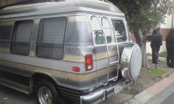 1989 dodge van conversion. /air cond front & back/power everything/color tv,vcr,ice box,all in oak cabinet/40 ch cb radio/mini blinds & drapes/fold out bed...nice/4 capitains chairs/nice inside & out/runs good/family or party van/HURRY ITS CREAM PUFF.