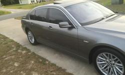 2006 bmw 750li odometer: 120,769VIN: WBAHN83546DTXXXXX paint color : gray, size : full-size type : sedan drive : rwd fuel : gas transmission : automatic title status : clean cylinders : 8 cylinders