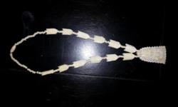 Real ivory necklace. Was my grandmothers. Real not faux