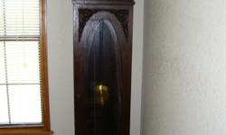 Over 100 year old German made Granfather clock, works perfectly and has been serviced by professional in the last few years. CALL anytime for futher information 405-880-0249