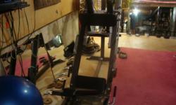hoist leg press hack combo great condition. paid 1400.00 now selling for 250.00 .comes with owners manual.