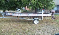 Gheenoe ready to go. Comes with trailer, 15 hp motor(electric start), trolling motor, battery, portable lights, seats and bilge pump.
Call Chris at (559) 816-one five eight six