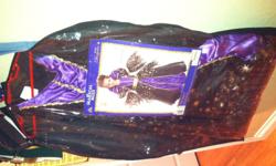 Girls Magical Wizard costume for girls sizes 8-10yrs. like new, only wore once. still in perfect condition and in original packaging. must see. very very cute. lots of glitter, and sparkle to attract the girls.