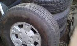 GMC Tires BF Goodrich Longtread T/A &nbsp;266/75 R 15 $400 obo