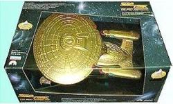 GOLD USS ENTERPRISE STARSHIP&nbsp; *7TH ANNIVERSARY LIMITED EDITION&nbsp; *LOCAL PICK-UP ONLY&nbsp;&nbsp; *CLIFF'S COMICS AND COLLECTIBLES - COMICS FOR A DOLLAR *COMIC BOOKS*ACTION FIGURES*HARD COVER AND PAPERBACK BOOKS *LOCATION:: 656 CENTER STREET, APT