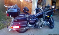84 Honda Goldwing 1200&nbsp;with Fairing,Hard Trunk and Saddlebags, 179 k Runs Great! Newer tires and battery!