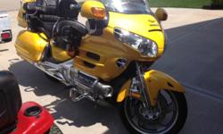 Excellent condition, always garaged, Racing Yellow, 56,700miles, lots of chrome, Exhaust turn down tips, upgrades: rear luggage rack, handle bars, front foot pegs, passenger arm rests, drivers back rest, interCom, LED review mirror turn signals, Upper