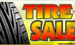 LOOKING FOR GOOD DEALS ON TIRES!!!!!
&nbsp;
235/45R17 $62.99
205/50R17 $59.99
215/55R17 $58.99
GIVE US A CALL WE CARRY ANY BRAND!!!
WE ALSO FINANCE GIVE US A CALL FOR MORE INFORMATION WE OFFER NO CREDIT CHECK!!!!!!!!!!!!!
