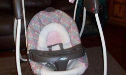 Need to get rid of this swing baby not interested on it, and mommy closed manufacturing!