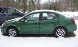 A green 2004 Saturn Ion inspected till 8/11, 5 sp. manual, 72,000 miles, 4 Door, Power windows, Power door locks, daytime running lights, keyless entry, 4 newer tires, AM/FM/CD, rear spoiler, alloy wheels, great gas mileage 28 town, 32+hwy. This car has