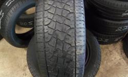 GREAT DEAL ON TWO USED PIRELLI TIRES 275-55-20 WITH 60% TREAD ON THEM FOR $40 EACH...
***Get a free alignment check with the purchase of new/used tires****