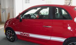 This 2012 RED Fiat 500 SPORT is a great car. It is like new with only 2900 miles. It is garage kept when not using. The many features include, 4- wheel antilock disc breaks, power door locks, remote door locks, tire presser monitoring system, intermittent