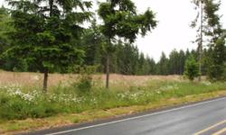 5.32 acres, High & Dry, level, 603 highway road frontage, nice home site, close to small town, nice territorial area,pt cleared, Possible commercial use with county approval for home based business with county approval, cash out or owner contract. call