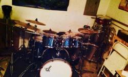 Call or text me anytime
Moving and cant take the drums with me. This is a BIG SALE! TAKE it while its still here.
Barely Played, bought it a month ago, and had to make a big decision to move. Im in love with this kit, so itll hurt to sell it. Besides the
